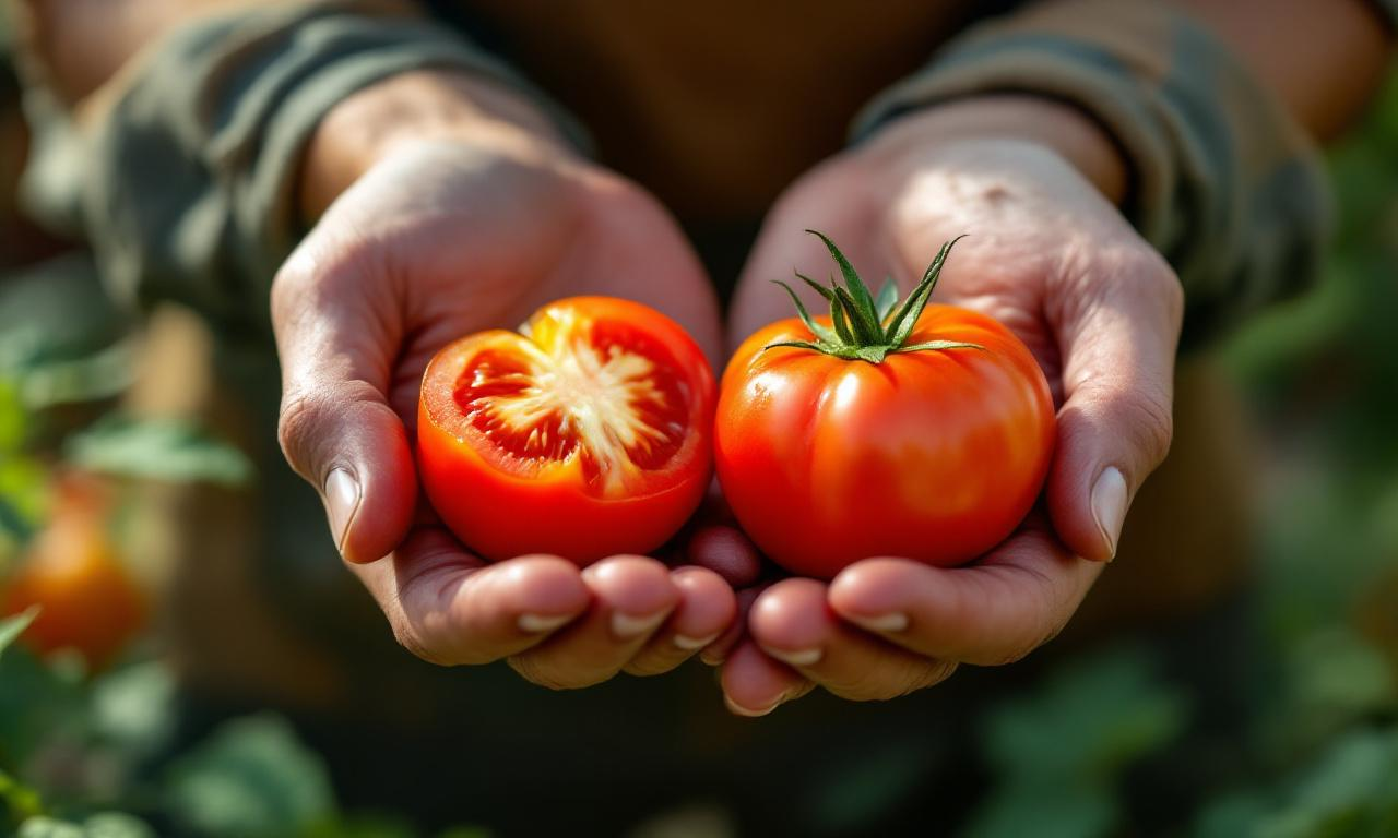 למה העגבניות שלכם מתפצלות? הסיבה מפתיעה והפתרון פשוט