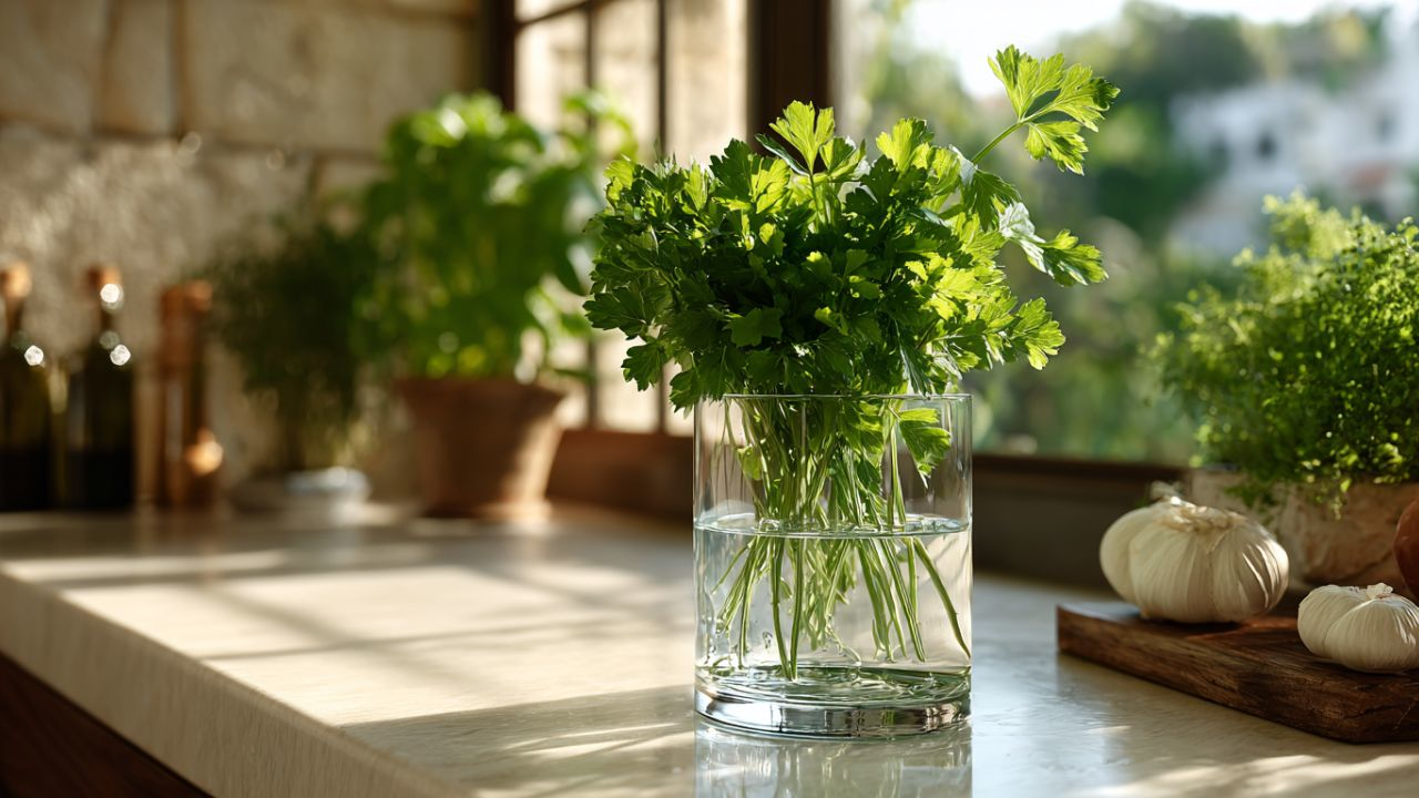 הפטרוזיליה נובלת? 3 טריקים שישמרו אותה ירוקה כל החורף