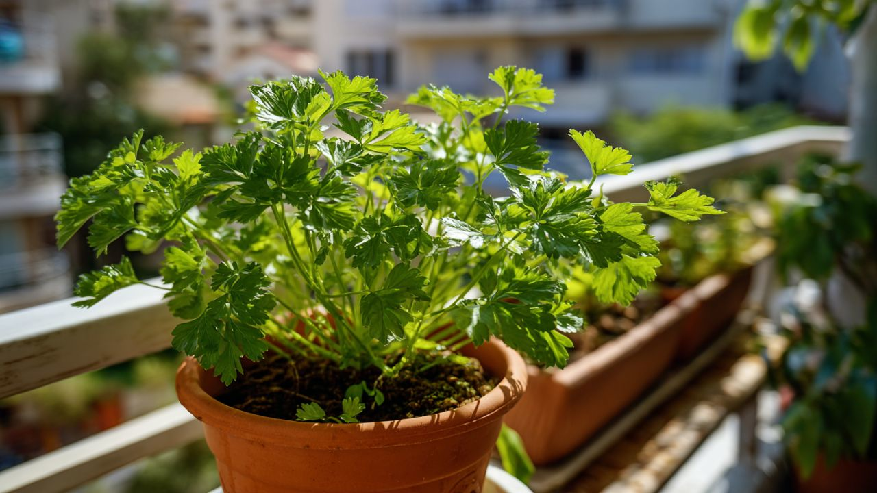 תשכחו מקניה בסופר: כך תגדלו פטרוזיליה אינסופית מגבעול אחד